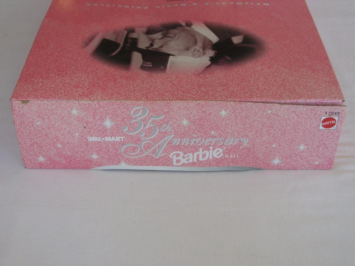 1997 WALMART 35TH ANNIVERSARY BARBIE SPECIAL EDITION NEW IN BOX | eBay