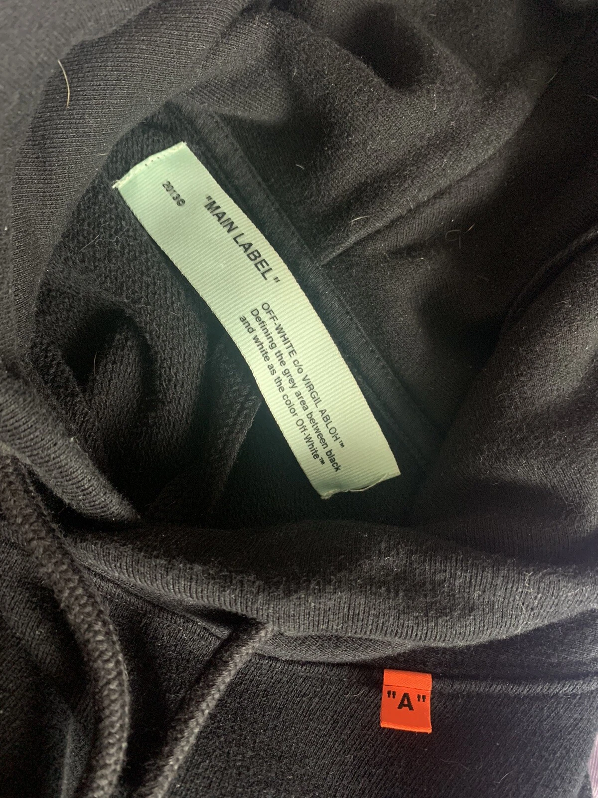 OFF WHITE OFF WHITE hoodie ss19 milan