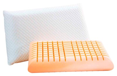 Frankenstolz Medisan Nackenkissen Kissen Polyester Viscoschaum Weiß 80 x 40 cm