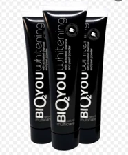 FREE Shipping + 3 BIO2YOU TOOTHPASTE ALOE VERA CHARCOAL SEA BUCKTHO PEARL POWDER