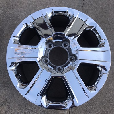 20 INCH WHEEL RIM TOYOTA TUNDRA 2014-2020 OEM GENUINE CHROME CLAD