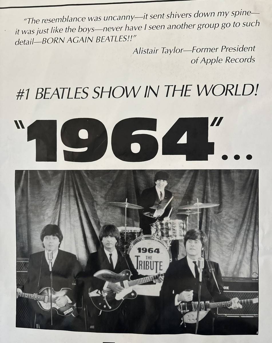 The Beatles The Tribute Band Promo Poster #1 Beatles Show In The Beatles The Tribute Band Promo Poster #1 Beatles Show In