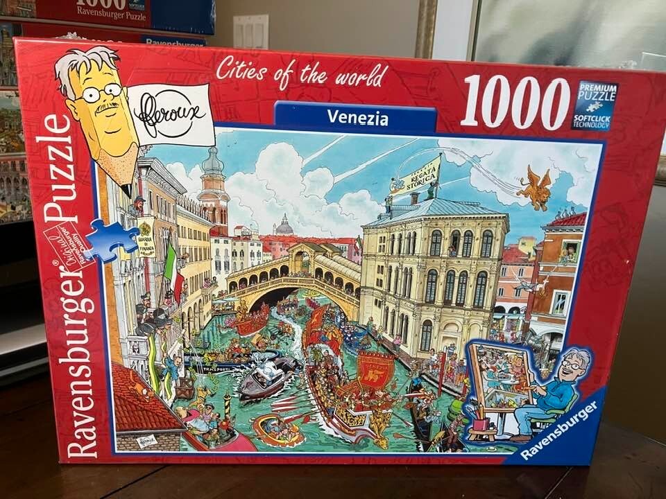 NEW Ravensburger Cities of the World * VENEZIA * 1000 piece Jigsaw