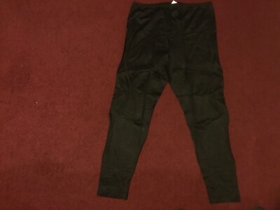 NWT Sonoma Warmwear BLACK Tailored Pant Long Underwear