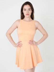 low back skater dress