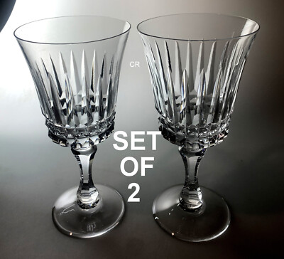 LENOX GALA  (SET OF 2)  WATER GOBLETS 7 1/4''   PERFECT