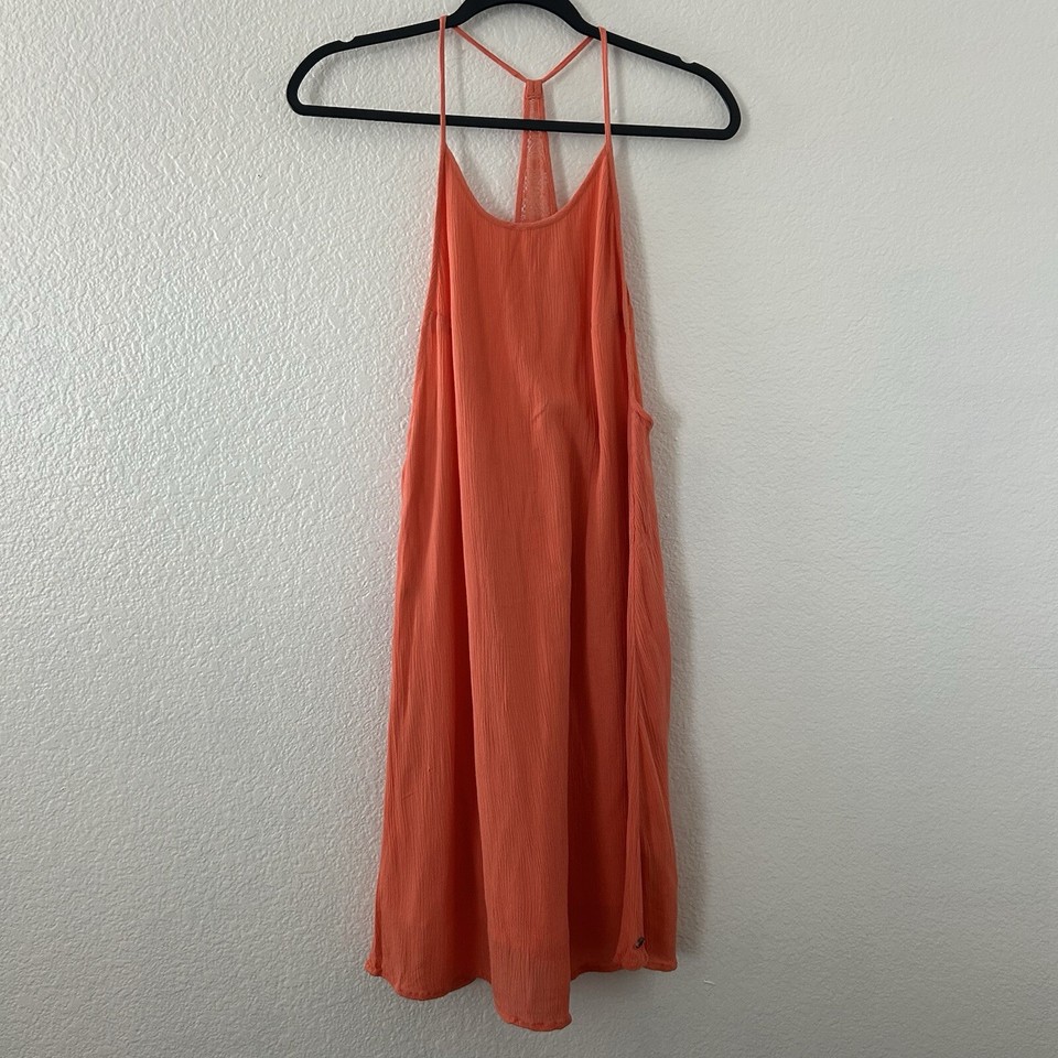 Roxy Women's Chill Day Cover Up Dress – Crinkle Viscose Beach Dress With Strappy Back - View #6
