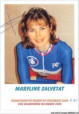 CAR-AARP2-0086 - Cycling - Maryline Salvetat - Champion of France Of Cycloc