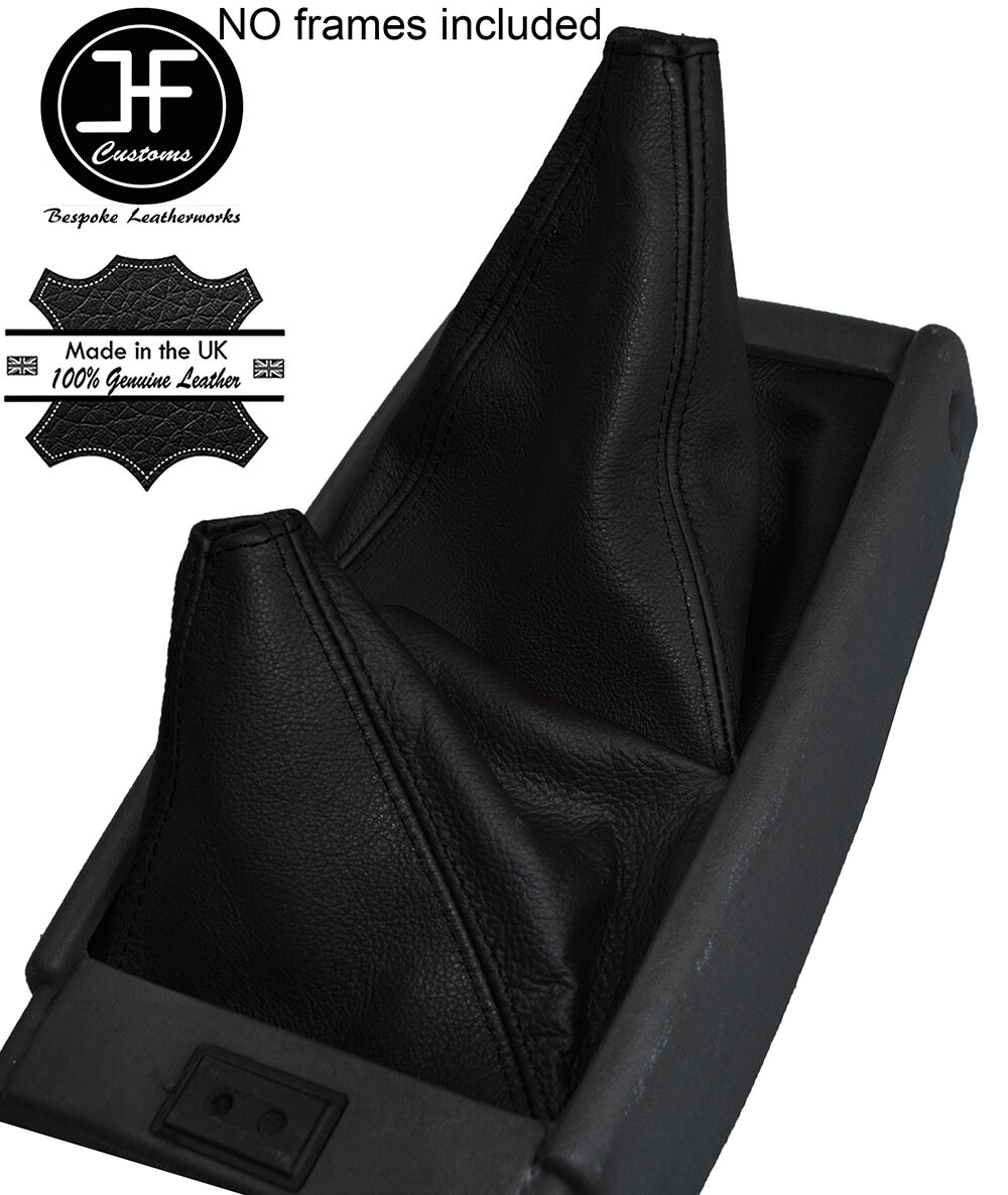 BLACK & BLACK LEATHER GEAR SHIFT BOOT FITS TOYOTA HILUX SURF BLACK & BLACK LEATHER GEAR SHIFT BOOT FITS TOYOTA HILUX SURF