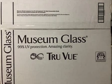 Tru Vue Museum Picture Frame Glass - 11”X14”- 2 Lites (1912M)