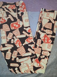 Disney LuLaRoe Leggings Tall & Curvy Halloween Witches Brew NWOT