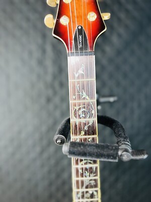 Schecter C-1 Classic 2000's- Antique Amber And VINE INLAY NECK
