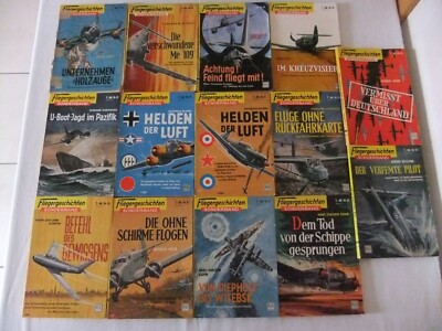 Fliegergeschichten Sonderband, 14 alte Hefte, guter Zustand, siehe Bild