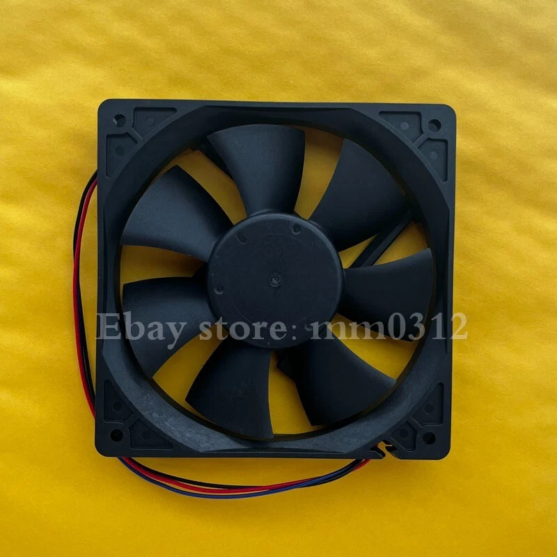 ADDA AD1224UX-A73GL 24V 0.25A 12025 12CM 3-wire inverter cooling fan - Image 2 of 2