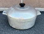 Vintage Aluminum Wagner Ware Sidney O Magnalite 4248-P 5 Quart Dutch Oven w/ Lid