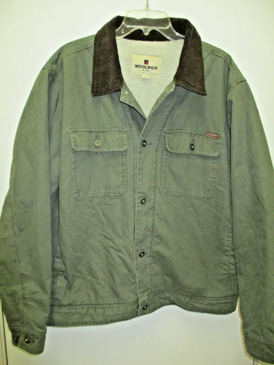 Woolrich sherpa best sale lined jacket