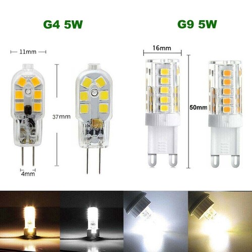 G4 G9 LED lampe 2W 3W 4W 5W 6W 8W 9W Stiftsockel Leuchtmittel DC 12V AC 220V COB - Bild 15 von 22