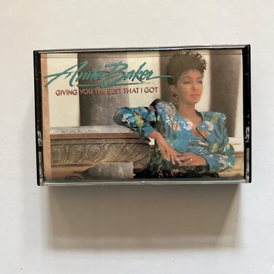 Anita Baker Giving You the Best That I Got Cassette Tape 1988 Elektra VG+