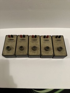 Lot Of 5 Vintage 1960s Heathkit Capacitor Substitution Box | Model IN-47