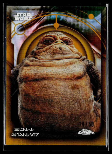 2026 Topps Chrome Star Wars #AURE-35 Hutt Sister Gold Refractor /50