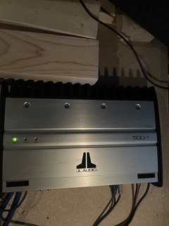 JL Audio Slash 500/1 V1 MONOBLOCK Subwoofer Amplifier 600W SPL SQ Class D Works