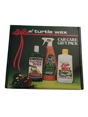 Vintage 1992 Turtle Wax Car Care Gift Pack Factory Sealed NOS Retro Auto Decor