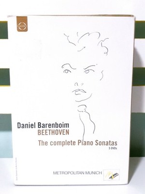 Daniel Barenboim: Beethoven The Complete Piano Sonatas 5 DVDs! Brand New Sealed!