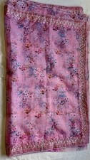 Designer Saree with embroidered border with blouse 38/40