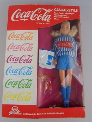 Elite Creation Jaqueline Mode Puppe Coca Cola Casual Style 1986 (8766b)