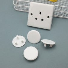 3 Hole Outlet Cover ABS Electrical Safety Protector For Kids