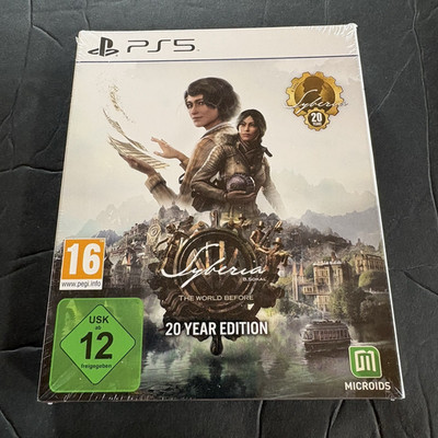 Syberia The World Before 20 Years Edition - PS5 - Brand New & Sealed