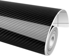 Foneso 6D Carbon Folie, Selbstklebend Autofolie aus Vinyl, Auto Schutz Carbon