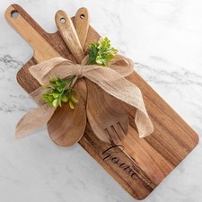 Housewarming Gifts New Home, Wooden Cutting Boards Gift Set, First Home Gift