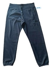 Calvin Klein Performance Black logo active sweat pant jogger lounge XL NWT