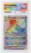 Whimsicott Vstar 175/172 ACE 10 Brilliant Stars Pokemon Card Game
