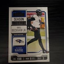 Panini 2023 Contenders Season Ticket Odell Beckham Jr. #10 Ravens NFL