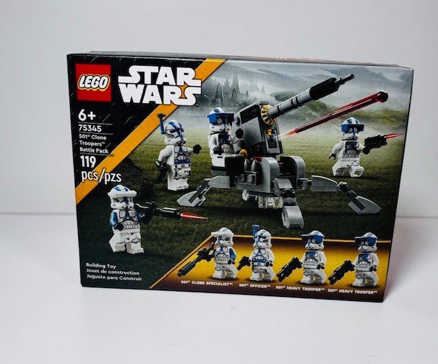 LEGO Star Wars: 501st Clone Troopers Battle Pack (75345) New