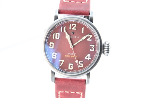 Zenith Pilot Type 20 Extra Special 40mm Burgundy Limited Editi...