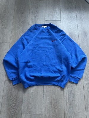 Vintage Nike sweater crewneck blue size M men s NEW