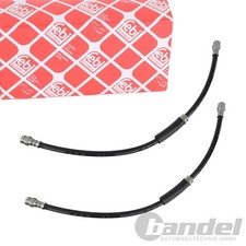 2X FEBI BILSTEIN BREMSSCHLÄUCHE VORNE BEIDSEITIG PASSEND FÜR AUDI A3 VW PASSAT