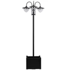 212 Main 842-135 Outsunny 3-Head LED Solar Light Lamp Street Light Post