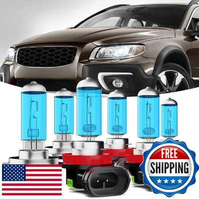 TTDBDAN Headlights Fit For Volvo XC70 2007-2013 Halogen Headlight Bulbs,H7 High 