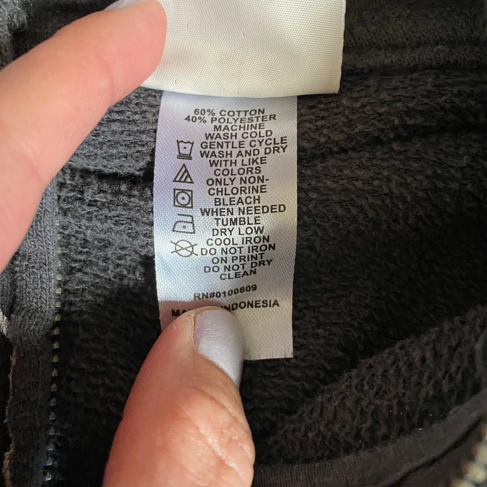 Sudadera con Capucha Junk Food Raiders Retro Cremallera Completa Vintage Lavada NFL Y2K Unisex L Foto 4 de 4