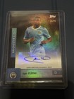 Topps Team Set Auto Gael Clichy Manchester City 38/99 Football Card