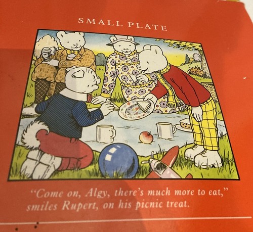 Rare Rupert Bear Wedgewood Crookery Set x2 Plates, Mug, Bowl Original Packaging - Picture 16 of 18