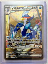 The Pokemon Company Pokemon TCG Quaquaval ex 260/193 SV02 SIR Holo Full Art