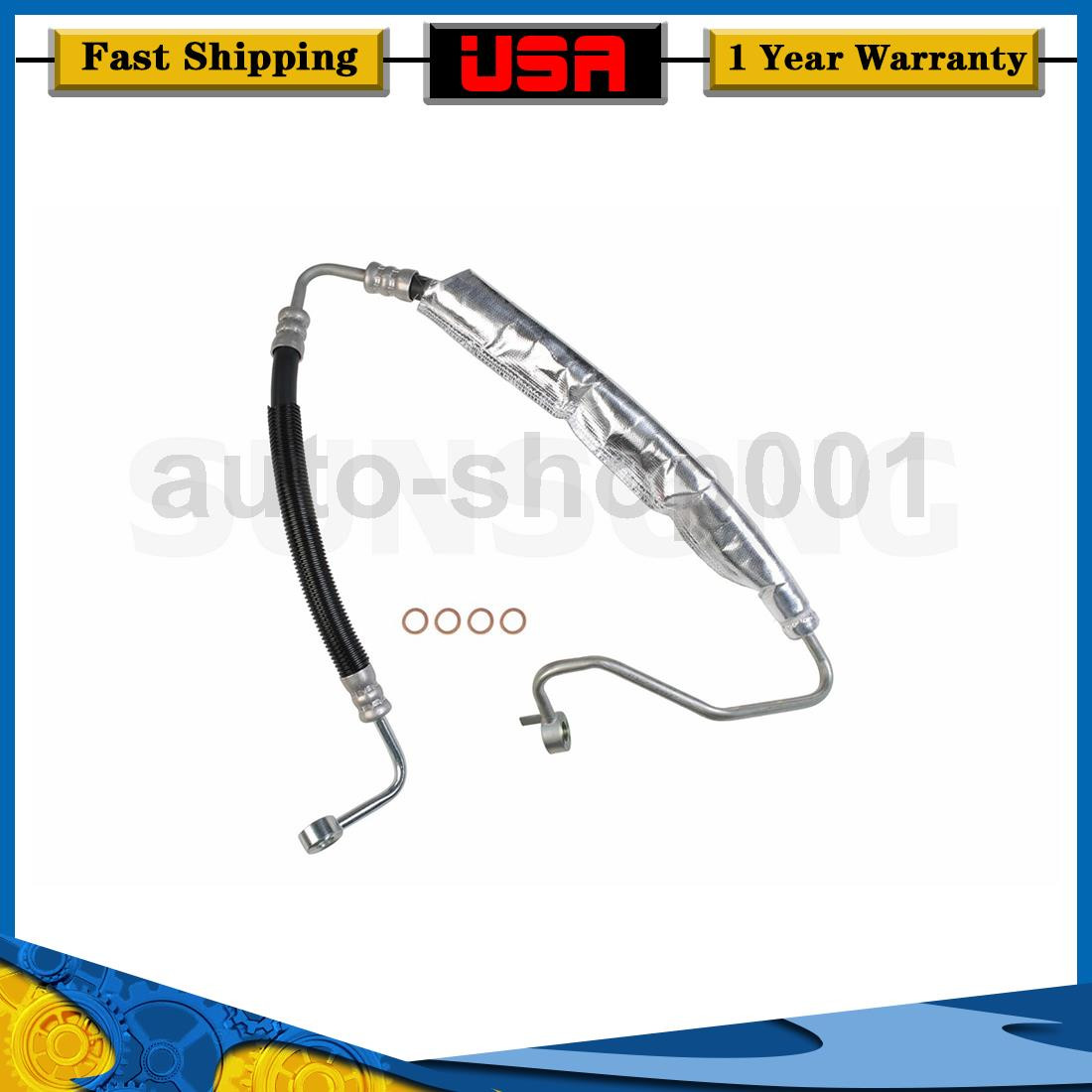Sunsong Power Steering Pressure Line Hose Fits 2006 2007 2008 2009 Ford Fusion