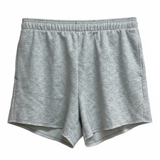 DSG Women  s 3  Boyfriend Fleece Shorts Light Heather Gray DAW114317ZH