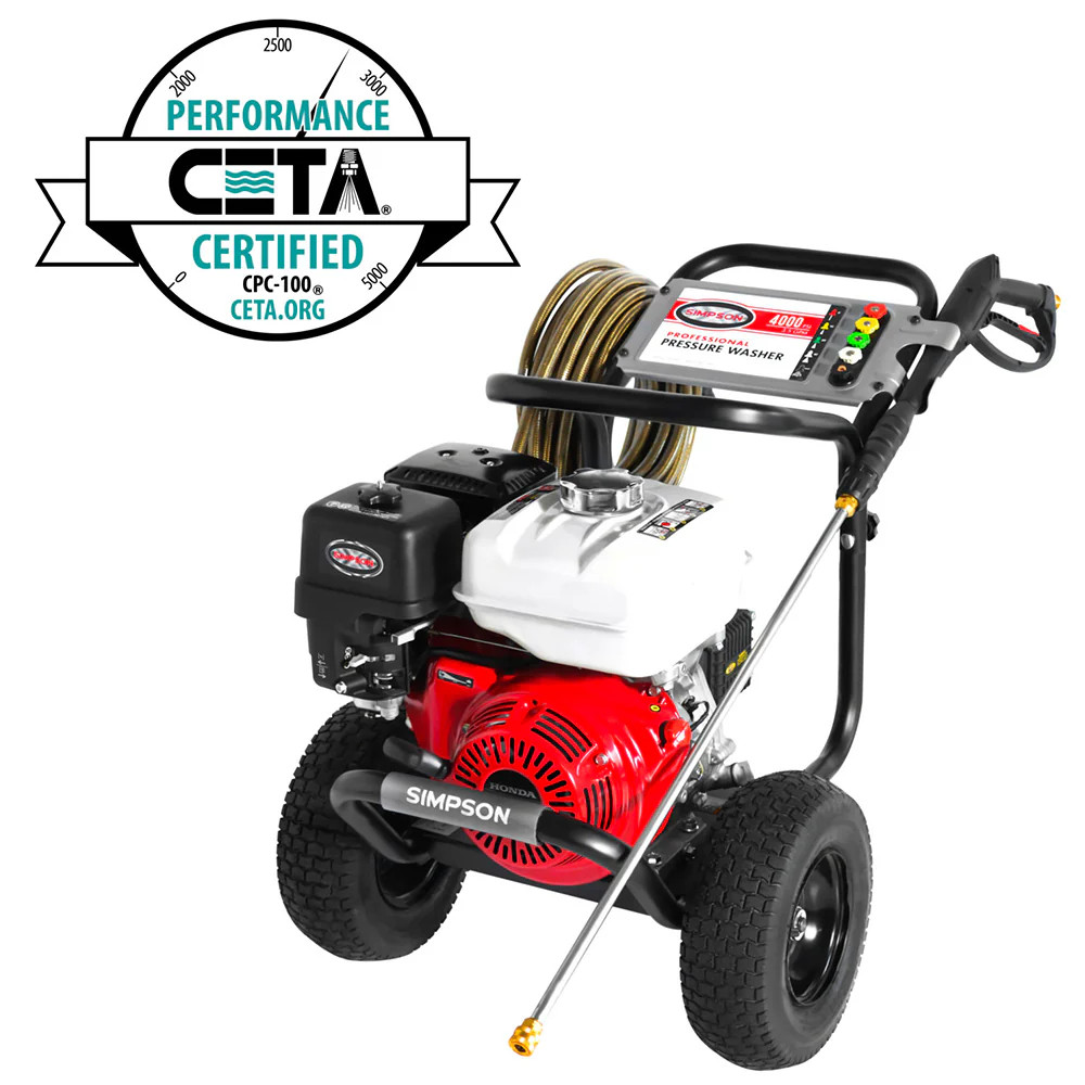 Simpson 60869 4000 Psi 3.5 Gpm Gas Powered Monster Powershot