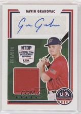 2022 USA Baseball Stars & Stripes Signatures 146/399 Gavin Grahovac Auto 0j81